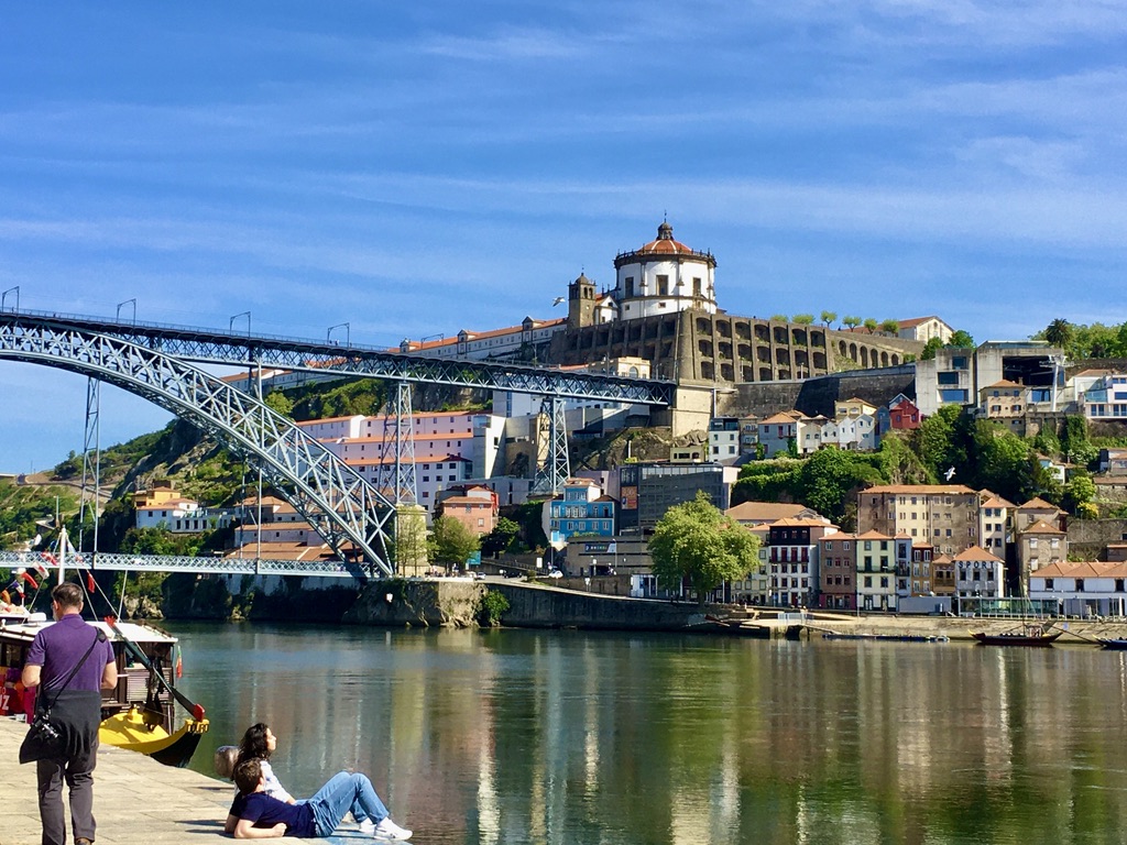 Dom Luis I Bridge in Porto